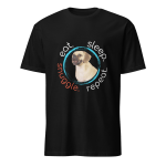 Eat Sleep Snuggle Repeat classic t-shirt black