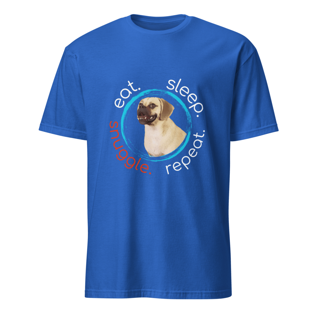Eat Sleep Snuggle Repeat classic t-shirt royal