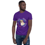 Eat Sleep Snuggle Repeat men's classic t-shirt purple